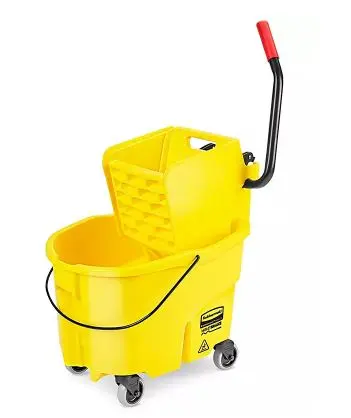 Cubeta con Exprimidor Rubbermaid - Palanca Lateral